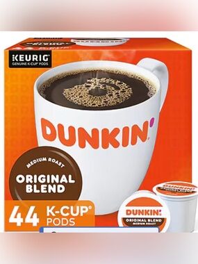 Box of 44 Dunkin K cups for Kuerig
